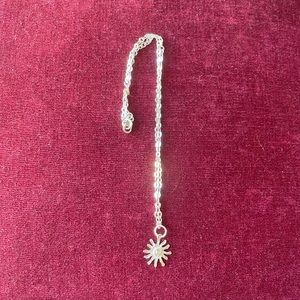 New 925 Sterling Silver Sun Pendant Necklace